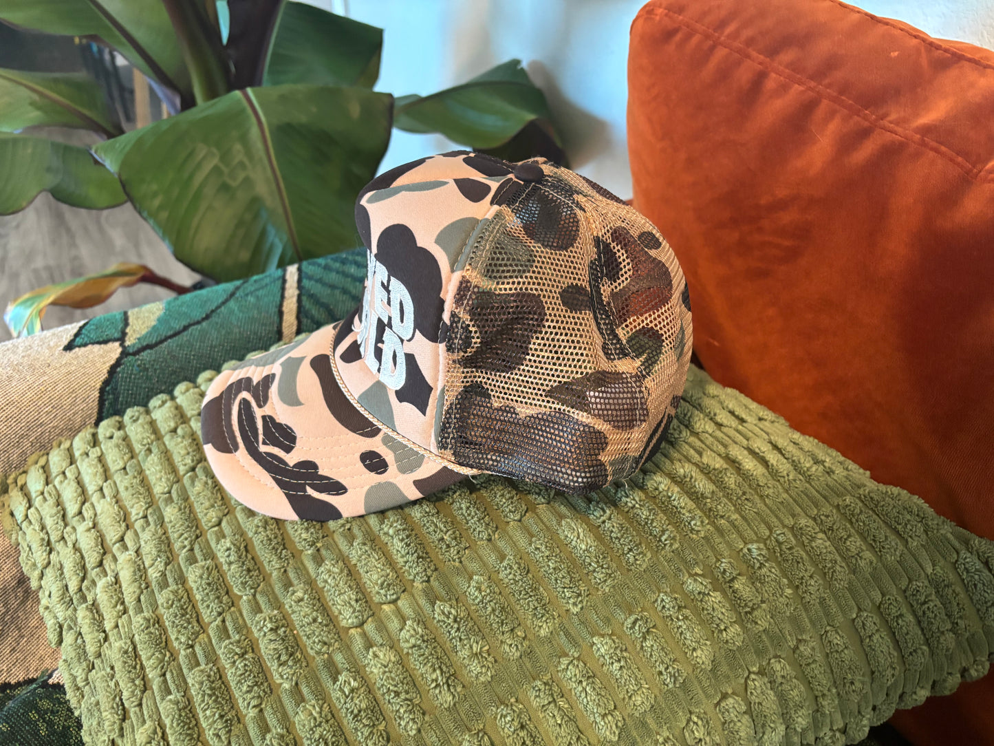 Duck Camo “ASAVEDWORLD” Snapback