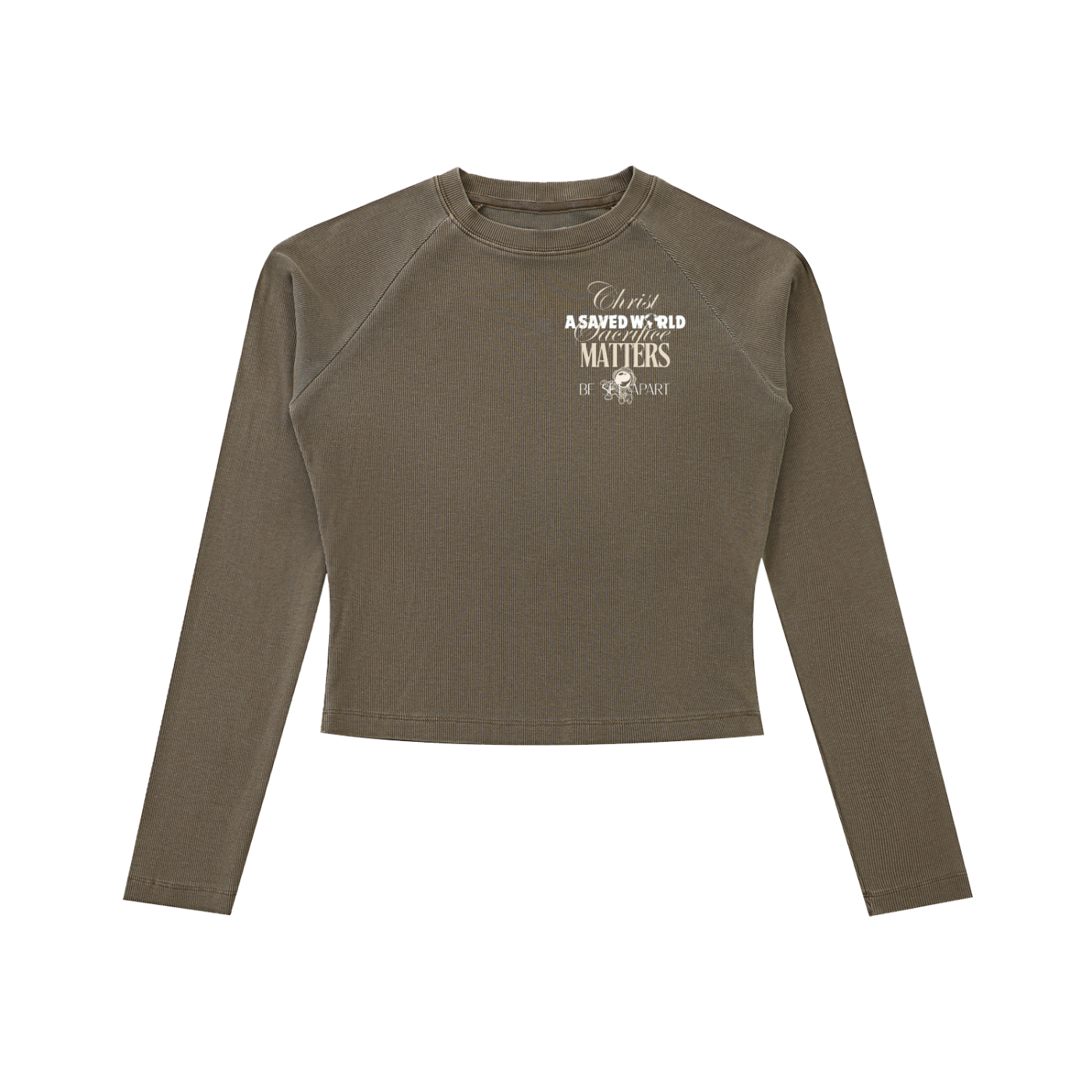 1 John 1:13 -ASAVEDWORLD-Long Sleeve Womens Tee